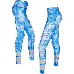 Women's Concepts Sport Blue/Silver Detroit Lions Dormer Knit Leggings