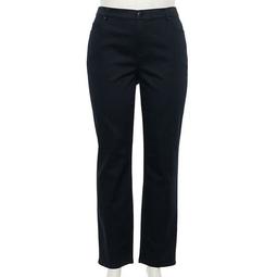 Plus Size Croft & Barrow® Classic 17 Pull-On Skimmer Pants