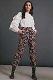 Anisa Floral Corduroy Joggers