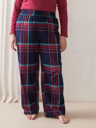 Flannel Plaid Pajama Pant - Déesse Collection