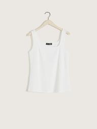 Solid Ribbed Fitted Tank - Love & Legend