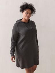 French Terry Hooded Dress - ActiveZone