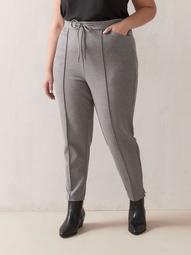 2-Tone Pull-On Jogger Pant - Addition Elle