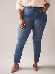 Savvy Fit, Straight Leg Blue Jeans - In Every Story