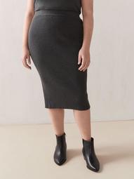 Knit Pull-On Skirt - Addition Elle