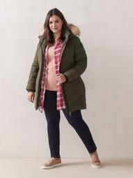 Queens Quilted Coat with Fur Trimmed Hood - Pajar