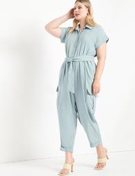Utility Jumpsuit with Cargo Pockets