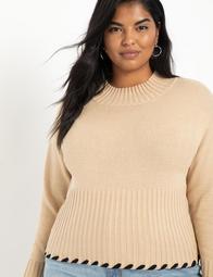 Tipping Detail Sweater