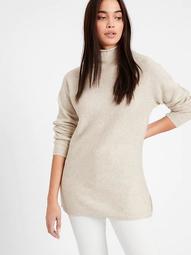 Funnel-Neck Sweater Tunic