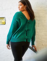 Bow Back Sweater