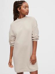 Crewneck T-Shirt Dress in French Terry