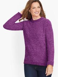 Cozy Chenille Crewneck Sweater