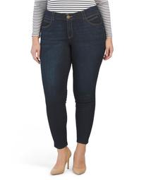 Plus Ab Technology Skinny Jeans