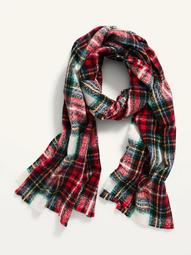 Soft-Brushed Flannel Scarf for Women