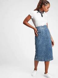 Midi Pencil Skirt