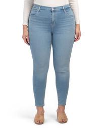 Plus 720 High Rise Super Skinny Azurite Jeans