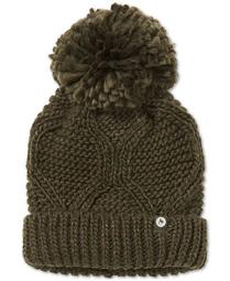 Monica Cable-Knit Pom Pom Hat