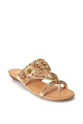 Embellished Slip-On Sandal