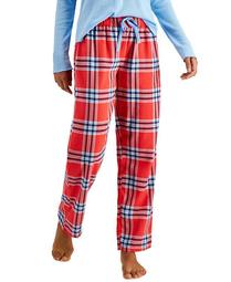 Printed Cotton Flannel Pajama Pants, Created for Macy's
