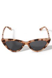 Brown Cat-Eye Tortoiseshell Sunglasses
