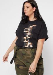 Black Everything Revealed Photostrip Graphic Tee