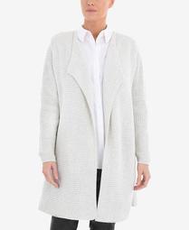 Women's Plus Size Dipped Front Cardigan