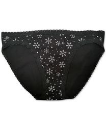 Women's Snowflake-Print Bikini Underwear, Created for Macy's