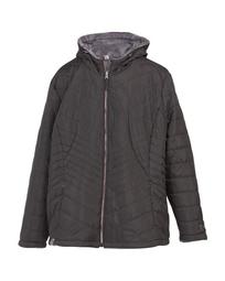 Plus Reversible Hooded Jacket With Soft Fleece