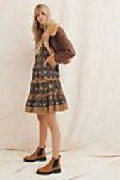 Almeria Ruffled Mini Dress