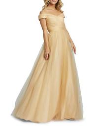 Empire Tulle Ball Gown