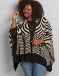 Wrap-Style Poncho Overpiece