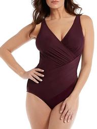 Must Haves Oceanus Ruched One-Piece Swimsuit
