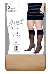 Curves Sheer Socks 2-Pack