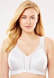 18 Hour Front-Close Wireless Bra with Flex Back 4695