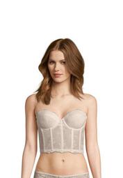 Strapless Lace Corselet