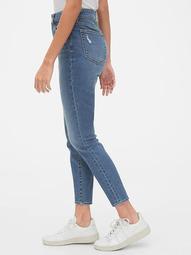 Sky High Curvy True Skinny Ankle Jeans with Secret Smoothing Pockets