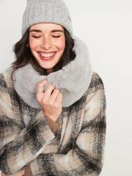 Cozy Faux-Fur Neck Warmer for Women