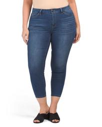 Plus Recycled High Rise Basic Skinny Jeans