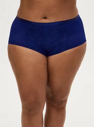 Sapphire Blue Microfiber 360° Smoothing Brief Panty