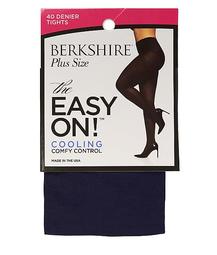 Plus Size Easy On Cooling Control Top Tights