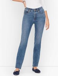 Plus Size Exclusive Straight Leg Jeans - Shore Wash