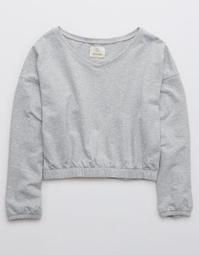 OFFLINE Fleece V Neck Sweatshirt