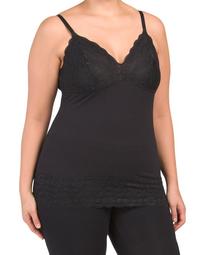 Plus Everyday Lace Cup Camisole