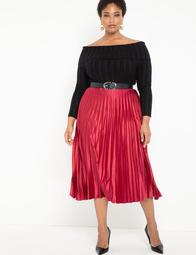 Sunburst Pleated Skirt