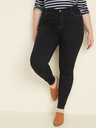 High-Waisted Secret-Slim Pockets Plus-Size Rockstar Skinny Jeans