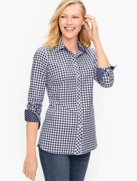 Classic Cotton Shirt - Simple Gingham