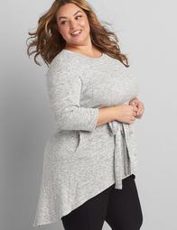 Softest Touch Boatneck High-Low Tunic 