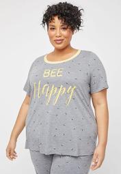 Bee Happy Sleep Tee