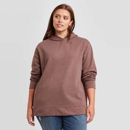 Women's Plus Size Leisure Hooded Sweatshirt - Ava & Viv™
