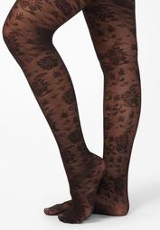 Floral & Lace Tights